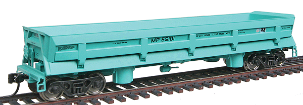 Difco(R) Dump Car - Ready to Run - Gold Line(TM) -- Missouri Pacific(TM)/Union Pacific(R) #55101 (UP MOW Green w/UP Shield)