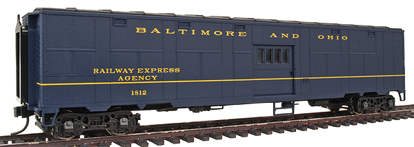 C&O-Style Express Boxcar Troop Sleeper Conversion Ready to Run -- Baltimore & Ohio (blue)