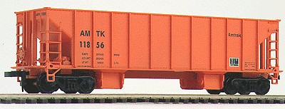 41' Ballast Hopper - Ready to Run -- Amtrak