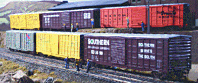50' Waffle Boxcar -- FLS/LN