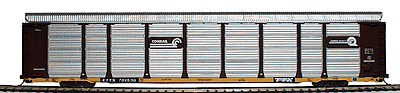 Thrall 89' Tri-Level Enclosed Auto Carrier-Assembled -- Conrail