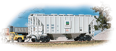 Trinity 37' Cement Service Covered Hopper Kit -- Southdown