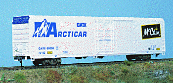 70' Cryogenic Refrigerated Boxcar - Kit -- McCain (white)