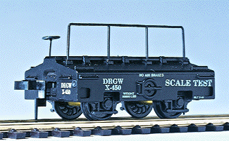 Scale Test Car -- DRGW