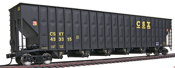 Greenville 7,000 Cubic Foot Wood Chip Hopper - Ready to Run -- CSX #433315 (blue)