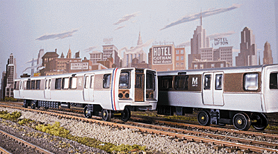 Washington D.C. Metro Transit Car -- Powered