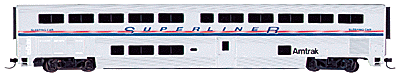 85' Streamlined Superliner(R) II Sleeper Ready to Run -- Amtrak(R) - Phase IV