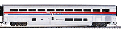 85' Streamlined Superliner(R) I Sleeper Ready to Run -- Amtrak(R) - Phase II