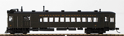 60' EMC Gas Electric St. Louis Car Body Ready-to-Run -- Maryland & Pennsylvania