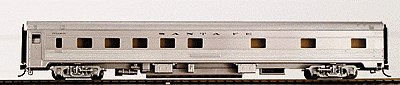Budd Streamlined 10-6 Sleeper Ready to Run -- Santa Fe