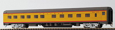 Budd Streamlined 10-6 Sleeper Ready to Run -- Union Pacific