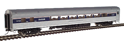 Budd Streamlined Lounge Car (1 Drawing Room, 29 Seats; Ready to Run) -- Amtrak(R) Phase IV