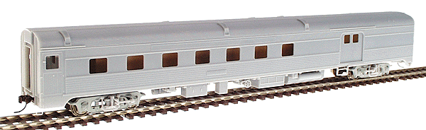 Budd Baggage Dormitory Car - Assembled -- Undecorated