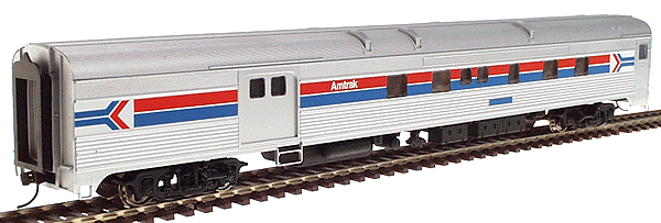 Budd Baggage Dormitory Car - Assembled -- Amtrak(R) Phase I