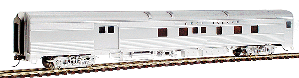 Budd Baggage Dormitory Car - Assembled -- Rock Island
