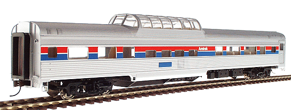 Budd Dome Coach - Assembled -- Amtrak(R) Phase II