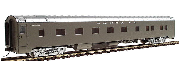 Pullman Standard 10-5 Sleeper - Assembled -- Atchison Topeka & Santa Fe