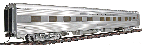 Streamlined Pullman-Standard 10-6 Sleeper (Plan #4140) Ready to Run -- Santa Fe