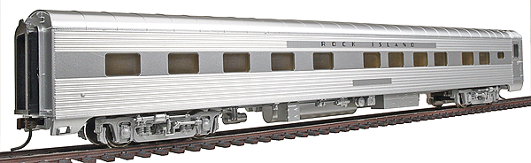 Streamlined Pullman-Standard 10-6 Sleeper (Plan #4140) Ready to Run -- Rock Island