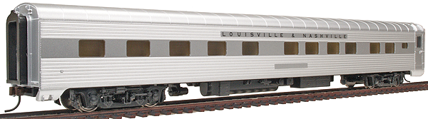 Streamlined Pullman-Standard 10-6 Sleeper (Plan #4140) Ready to Run -- Louisville & Nashville