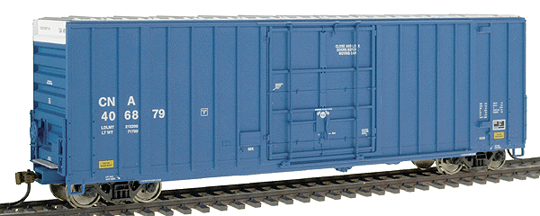 Gold Line(TM) Gunderson 50' High-Cube Paper-Service Boxcar Ready to Run -- Canadian National (CNA)