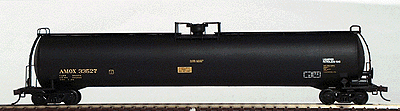 33,000 Gallon Liquid Propane Gas Tank Car Ready to Run Single Car -- AMOX (Amoco)