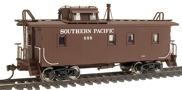 Platinum Line(TM) SP(TM) C-30-1 Wood Caboose Ready to Run -- Southern Pacific(TM) Roman No Bars