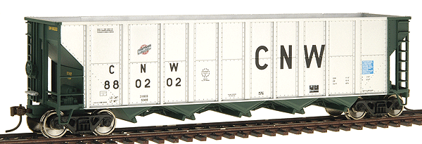 Gold Line(TM) Trinity RD-4 Coal Hopper 6-Pack - Ready to Run -- Chicago & North Western(TM)
