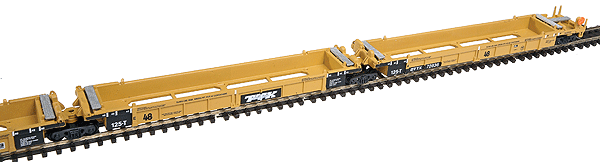 Five-Unit Articulated Double Stack Well Car  Ready-to-Run -- TTX #72836