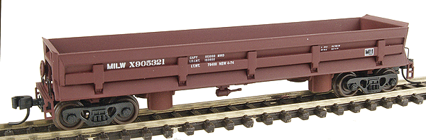 Difco(R) Dump Car - Assembled -- Milwaukee Road