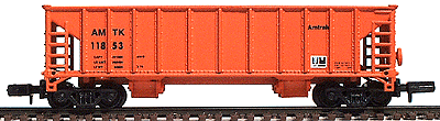 Ballast Hopper - Ready to Run -- Amtrak(R)