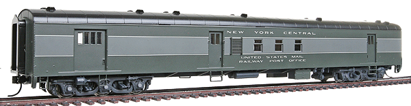 1948 20th Century Limited Railway Post Office - Baggage - Ready to Run -- New York Central #5017-5020 (2-Tone Gray)
