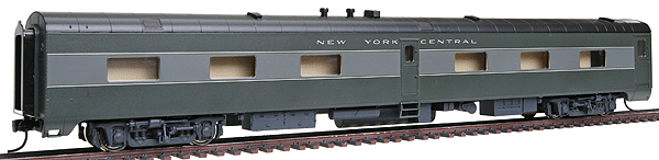 1948 20th Century Limited Kitchen-Dormitory - Ready to Run -- New York Central #474-75 (2-Tone Gray)