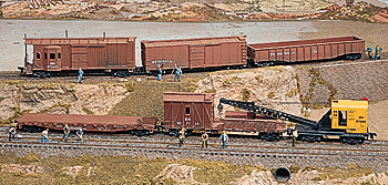 Work Train Set #2 - Kits -- BN (Mineral Red)