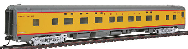 Union Pacific(R) City Streamliner Cars Ready to Run -- 4-4-2 Imperial Series Sleeper P-S PLan #4069H (Armour Yellow, gray)