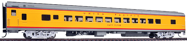 Union Pacific(R) Heritage Fleet ACF 44-Seat Coach - Ready to Run -- Union Pacific(R) Katy Flyer #5468 (Armour Yellow, gray, silver, red)