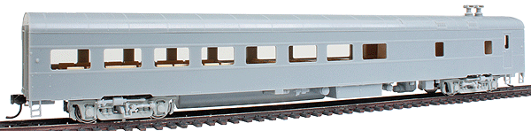 Undecorated Union Pacific(R) City Streamliner Cars -- 85' ACF Cafe-Lounge Lot #3031