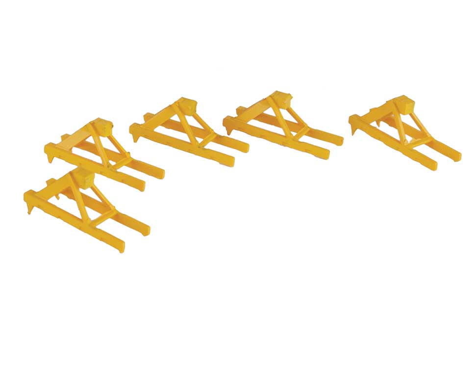 Track Bumper - Built-ups -- Yellow pkg(5)-2