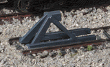 Track Bumper - Built-ups -- Dark Gray pkg(5)-1