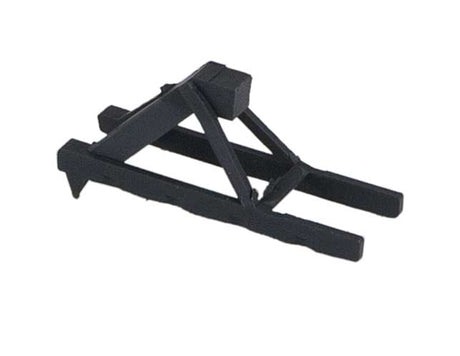 Track Bumper - Built-ups -- Dark Gray pkg(5)-3