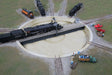 Motorized 130' Turntable -- Assembled - 10-3/8"  26.3cm Overall Diameter