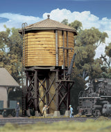 Wood Water Tank - Built-ups -- Assembled - Yellow Ochre - 3-1/2 x 3-7/8 x 6-5/8"  8.7 x 9.6 x 16.5cm-2