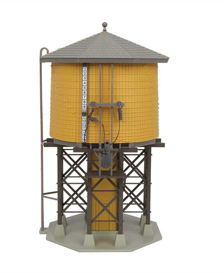 Wood Water Tank - Built-ups -- Assembled - Yellow Ochre - 3-1/2 x 3-7/8 x 6-5/8"  8.7 x 9.6 x 16.5cm-3