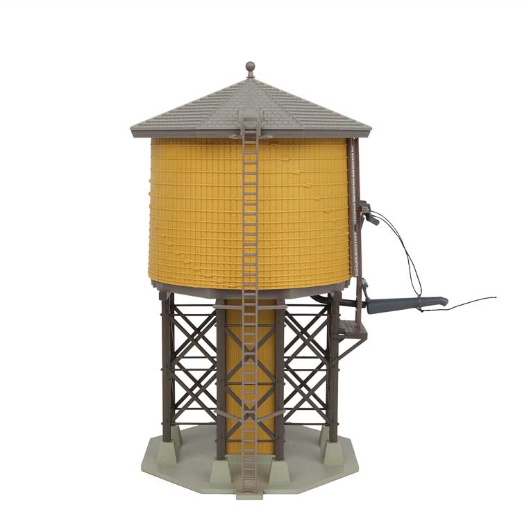 Wood Water Tank - Built-ups -- Assembled - Yellow Ochre - 3-1/2 x 3-7/8 x 6-5/8"  8.7 x 9.6 x 16.5cm-4