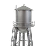 City Water Tower - Built-ups -- Assembled - Silver - 3-3/4 x 3-3/4 x 11"  9.3 x 9.3 x 27.5cm-4