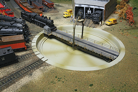 Motorized 90' Turntable w/DCC - Built-ups -- Assembled