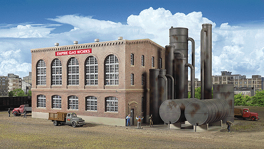 Gas Plant with Washing Tank -- Kit - 16-1/2 x 7-7/8 x 7-7/8"  41.2 x 19.6 x 19.6cm-1