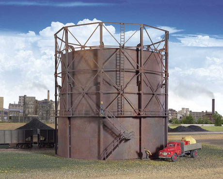 Gas Storage Tank -- Kit - 9-7/8"  24.6cm Diameter x 9-1/8"  22.8cm Tall-2