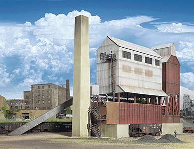 Empire Gas Works - Cornerstone Series(R) - Kit -- Coke Retort - Overall 17 x 22 x 14"  42.5 x 55 x 35cm