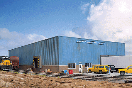 Lakeville Modern-Style Warehouse -- Kit - 12 x 19 x 4"  30.5 x 48.3 x 10.2cm-1